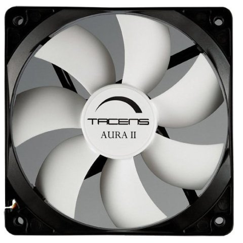 Ventilador Interno Tacens 3 Auraii12 12x12 14db, Fluxus Bearing Bajo Ruido