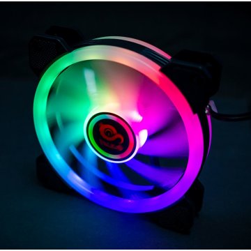 Talius Ventilador Caja Rgb Iris/cronos Spectrum 16led... 2