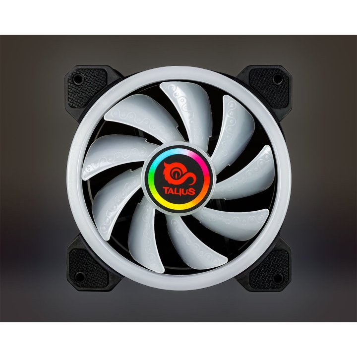 Talius Ventilador Caja Rgb Iris cronos Spectrum 16led 12cm Retail