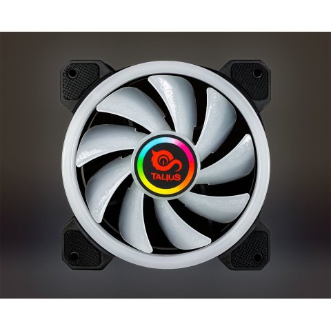 Talius Ventilador Caja Rgb Iris cronos Spectrum 16led 12cm Retail