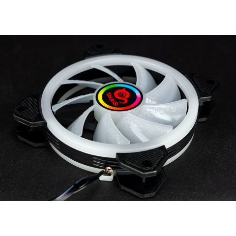 Talius Ventilador Caja Rgb Iris cronos Spectrum 16led 12cm Retail