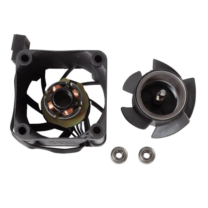 Ventilador Interno Para Servidores Unyka 40x40x28mm Doble Bola Conector 4 Pines Control De Temperatura