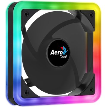 Ventilador Interno Aerocool Edge Argb 140mm Anillo Led Dual Conexion 3.4 Y 6pin 2
