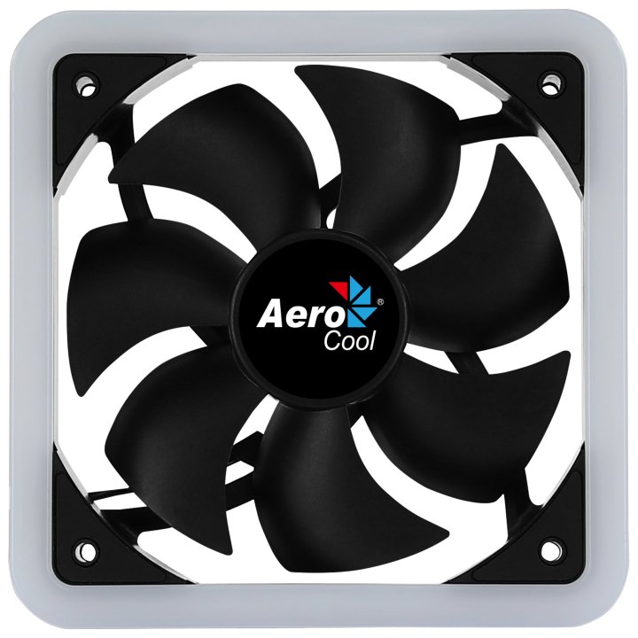 Ventilador Interno Aerocool Edge Argb 140mm Anillo Led Dual Conexion 3.4 Y 6pin