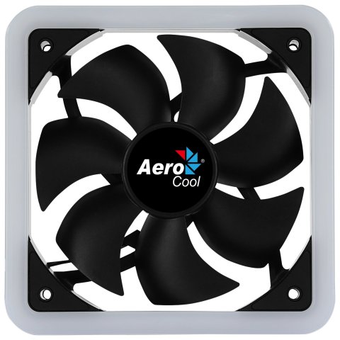 Ventilador Interno Aerocool Edge Argb 140mm Anillo Led Dual Conexion 3.4 Y 6pin