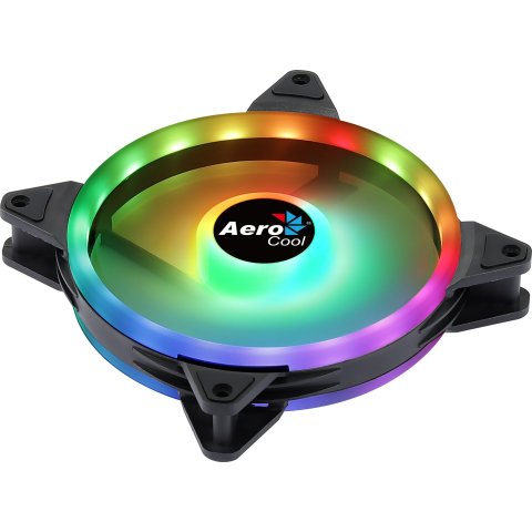 Ventilador Int. Aerocool Duo Argb 140mm Anillo Led Dual