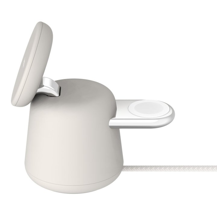  Base De Carga Powerhouse Belkin Wiz020vfh37 Doble Iphone Iwatch Airpods Sand 