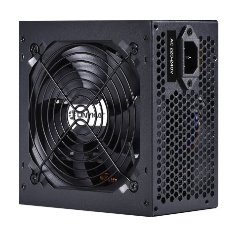 Fuente De Alimentacion Unykach Atx Courage Ii 750w Pfc Activo Full Range Alta Eficiencia Ventilador Silencioso 120mm