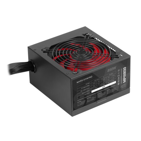 Fuente De Alimentacion Tacens Mars Gaming Mpiii 850w, Eficiencia 85% Pfc Activo Vent 12x12 14db Haswell Destinada Para Repara
