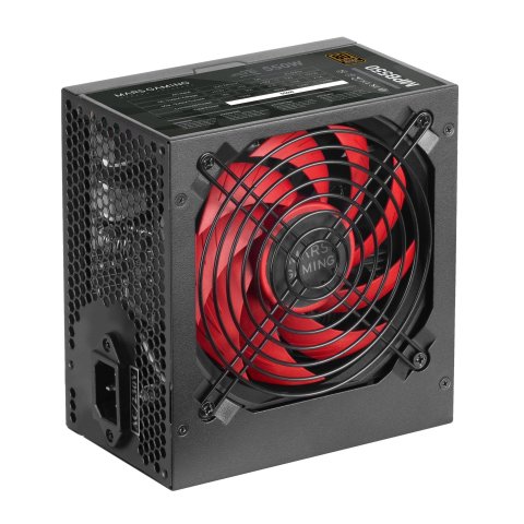 Fuente De Alimentacion Mars Gaming 550w, Certificacion 80+ Bronze, Pfc Activo, Vent. 12x12cm