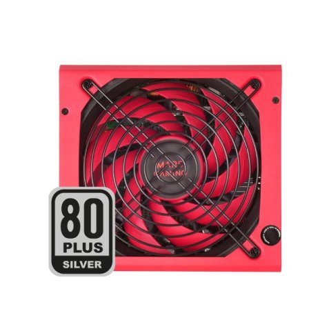 Fuente De Alimentacion Tacens Mars Gaming Vulcano 750w Modular Certificado 80 Plus Silver, Pfc Activo, Vent. 14x14cm, Cablead