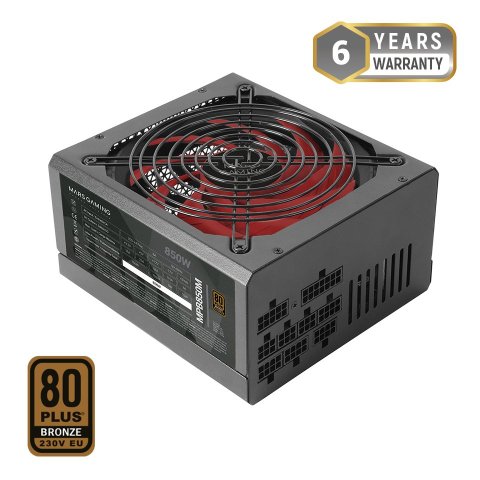 Fuente De Alimentacion Mars Gaming 850w Modular Certificacion 80+ Bronze, Pfc Activo