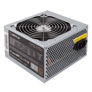 Fuente De Alimentacion Unykach Atx 52038 350w 80+ Bronzeapfc Activo Ventilador 12x12 Silencioso 2