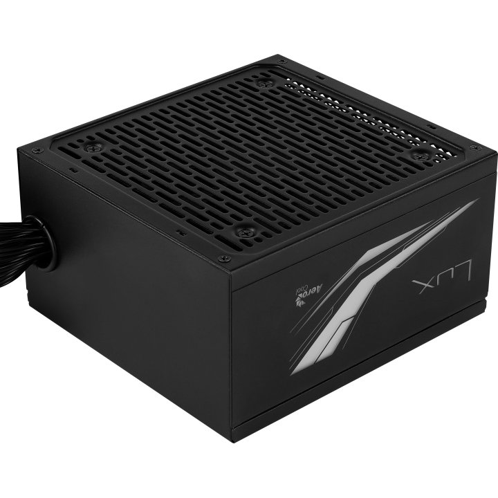 Fuente Alimentacion Aerocool Lux Rgb 650w, Certificado 80 Plus Bronze, Modular , Pfc Activo, Vent. 12x12cm Iluminacion Rgb-a 