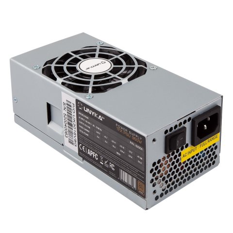 Fuente De Alimentacion Unykach Tfx 52004 350w 80+ Bronze Apfc Activo Ventilador 80mm Ultra Silencioso