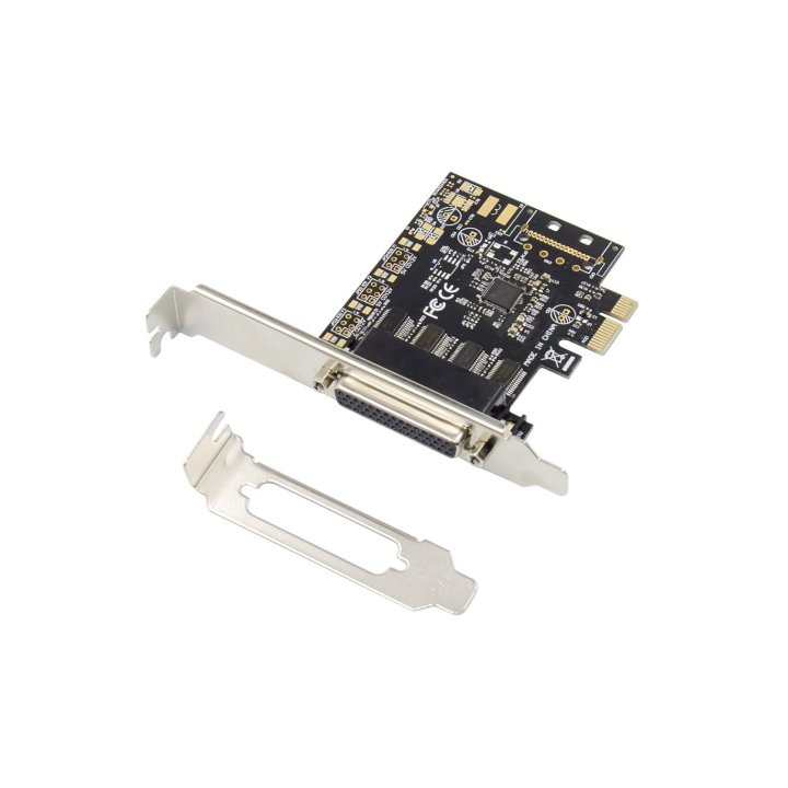 Controladora Pcie Conceptronic 4 Puertos Serie Compatible Low Profile
