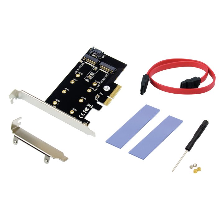Controladora Pcie Conceptronic Emrick04b Pcie X4 2 Puertos Ssd M2