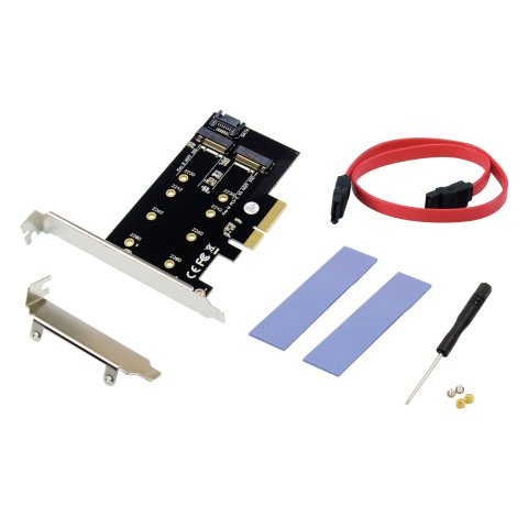 Controladora Pcie Conceptronic Emrick04b Pcie X4 2 Puertos Ssd M2