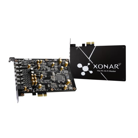 Tarjeta De Sonido Asus Xonar_ae Pcie Con 7.1 Canales 192khz   24-bit 110db 90ya00p0-m0ua00