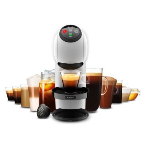 Cafetera Krups Genio S Dolce Gusto 1500 W, 15 Bar Deposito 0.8l Funcion Xl Color Blanco - Oferta_moving
