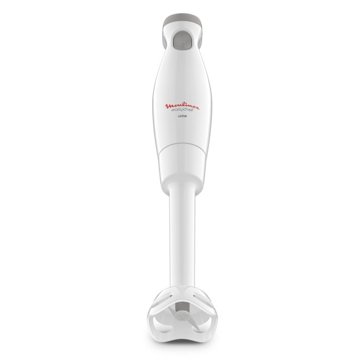 Batidora De Mano Moulinex Easychef Dd45a1 Color Blanco 450w 2 Velocidades Cuchillas Zelkrom Vaso 800ml