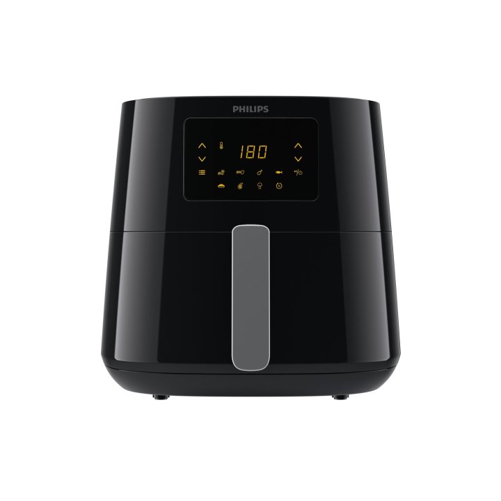 Freidora Por Aire Philips Airfry Essential Xl Hd9270 70 Color Negro Plata 6.2l Sin Aceite 2000w