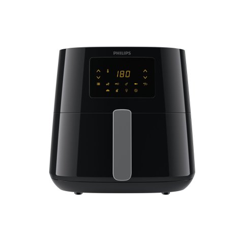 Freidora Por Aire Philips Airfry Essential Xl Hd9270 70 Color Negro Plata 6.2l Sin Aceite 2000w