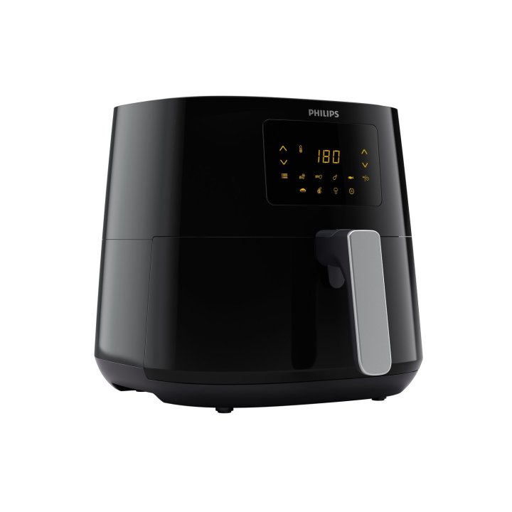 Freidora Por Aire Philips Airfry Essential Xl Hd9270 70 Color Negro Plata 6.2l Sin Aceite 2000w