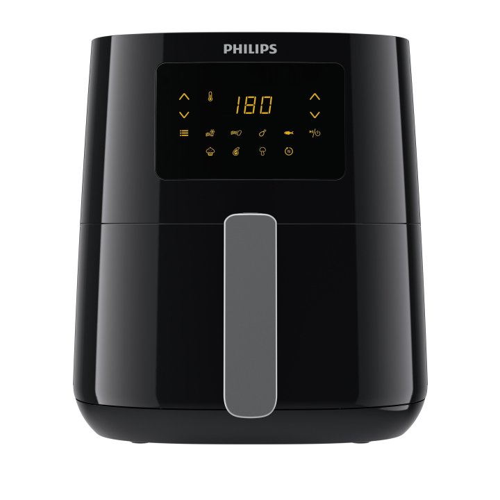 Freidora Por Aire Philips Airfry Hd9252 70 Color Negro Plata 4.1l Sin Aceite 1400w
