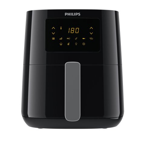 Freidora Por Aire Philips Airfry Hd9252 70 Color Negro Plata 4.1l Sin Aceite 1400w