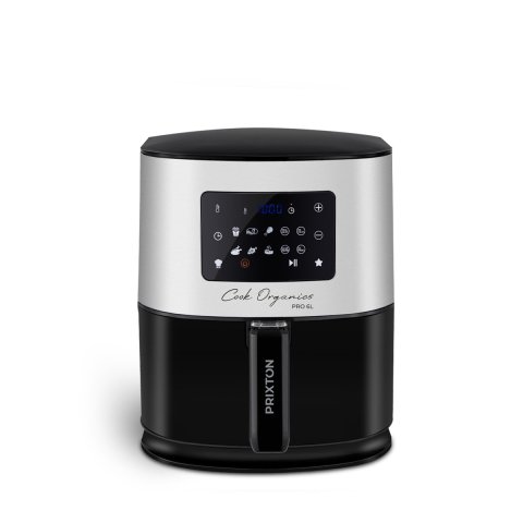 Freidora Por Aire Prixton Cook Organics Compact Pro 6l 6 Programas Tactil 1700w
