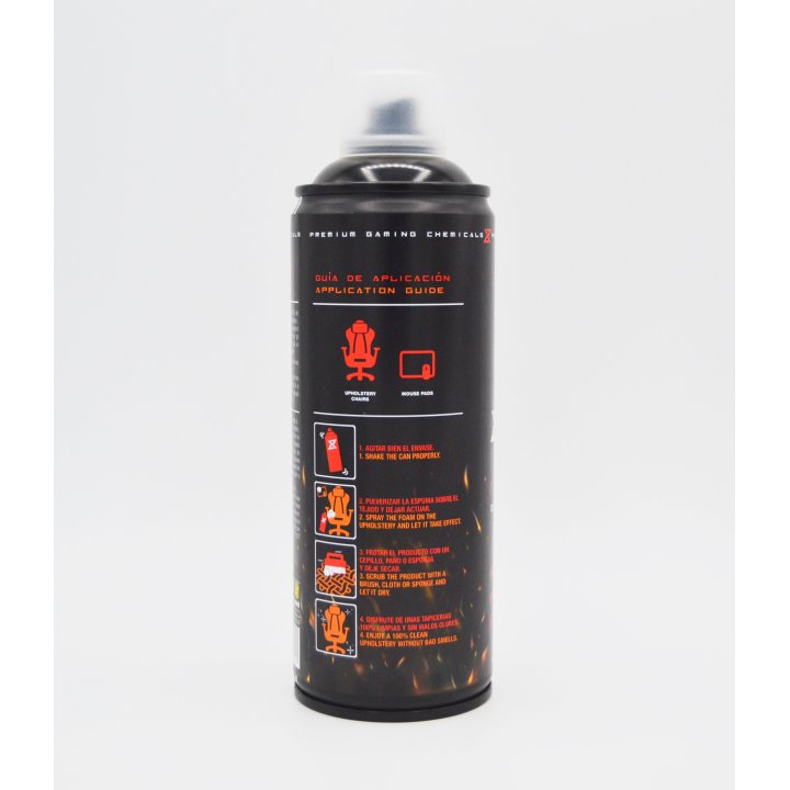 Synctech Espuma Activa Dragon Spray 400ml Para Tapicerias Limpieza En Seco Agradable Olor No Contiene Amoniaco 8002s0020