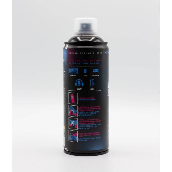 Synctech Aerosol Para Plasticos Glitch Spray 400ml Limpia Reacondiciona Y Protege Superficies Plasticas