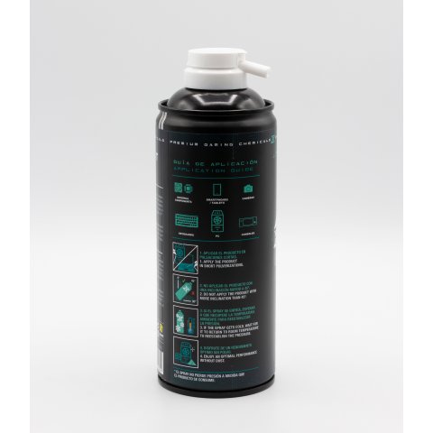 Synctech Eliminador De Polvo Ghost Spray 300ml Alta Presion Canula De Extension Sin Olor 8003s0020