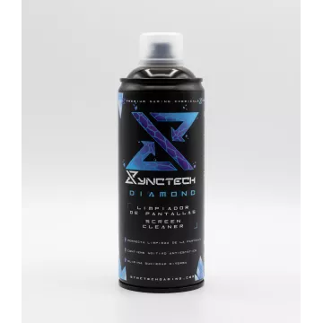 Synctech Espuma Activa Diamond Spray 400ml Para Limpieza De Pantallas Pulverizacion Micronizada Secado Rapido 8001s0020