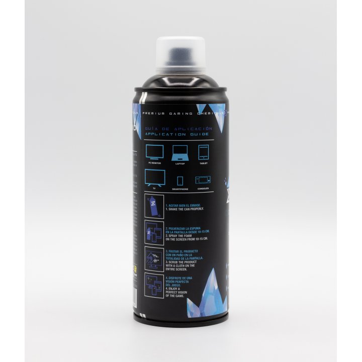 Synctech Espuma Activa Diamond Spray 400ml Para Limpieza De Pantallas Pulverizacion Micronizada Secado Rapido 8001s0020