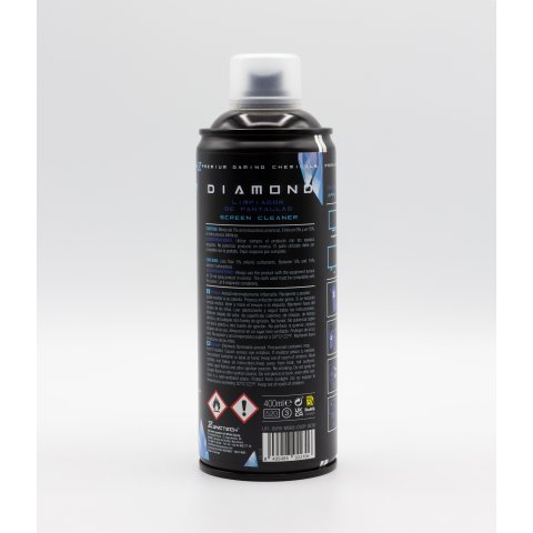 Synctech Espuma Activa Diamond Spray 400ml Para Limpieza De Pantallas Pulverizacion Micronizada Secado Rapido 8001s0020
