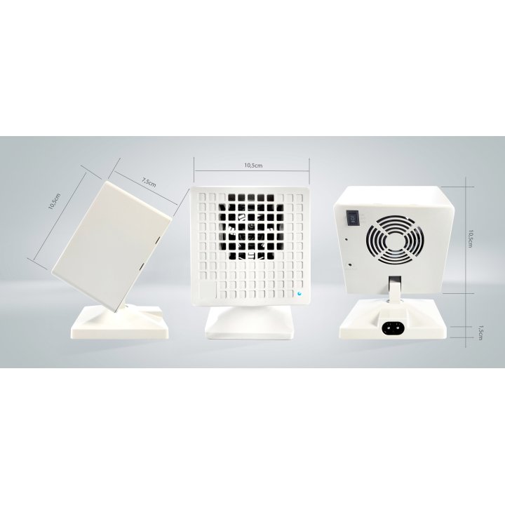 Purificador De Aire Por Iones Color Blanco
