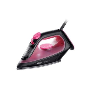 Plancha De Vapor Braun Texstyle Si1070pu Morado blanco Suela De Ceramica 130g min Vapor 2000w Deposito 220 Ml