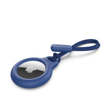 Llavero Belkin F8w974btblu Aplle Airtag Azul Con Correa