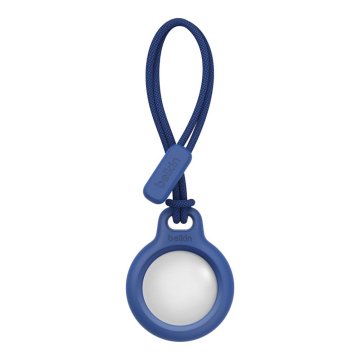 Llavero Belkin F8w974btblu Aplle Airtag Azul Con Correa 2