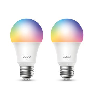 Bombilla Led Wifi Inteligente Tp-link Tapo L530e Pack 2u E27 2500k A 6500k Regulable En Brillo Y Colores De L Luz Compatible 