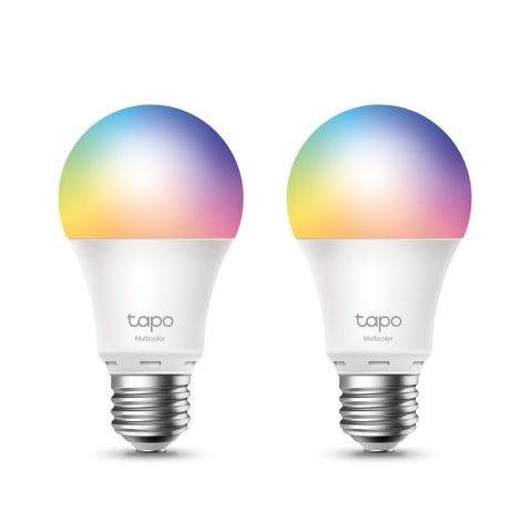 Bombilla Led Wifi Inteligente Tp-link Tapo L530e Pack 2u E27 2500k A 6500k Regulable En Brillo Y Colores De L Luz Compatible 