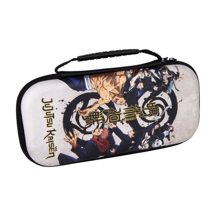 Funda Konix Switch Jujutsu Kaisen Compatible Con Switch Y Version Lite Red Para Amacenaje Color Blanco