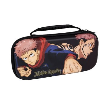 Funda Konix Switch Jujutsu Kaisen Compatible Con Switch Y Version Lite Red Para Amacenaje Color Negra