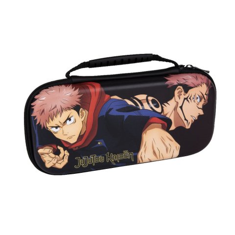 Funda Konix Switch Jujutsu Kaisen Compatible Con Switch Y Version Lite Red Para Amacenaje Color Negra
