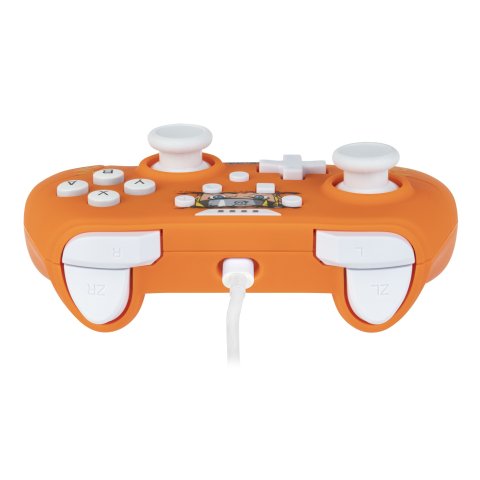 Gamepad Konix Switch Naruto Cable 3m Compatible Con Pc Color Naranja Kx-nar-sw-pad-ora