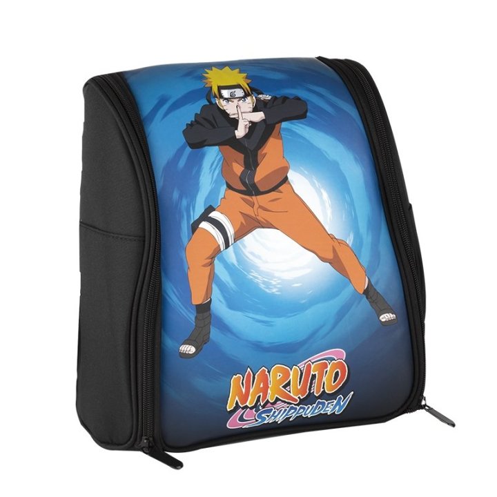 Mochila Konix Switch Naruto Backpack Compartimento De Switch+ Accesorios Acolchado Kx-nar-naru-bpk