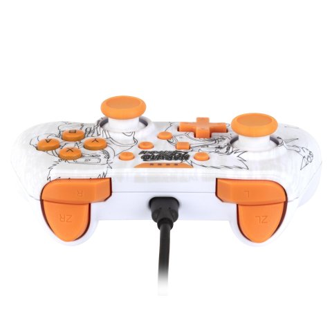 Gamepad Konix Switch Naruto Cable 3m Compatible Con Pc Color Blanco Kx-nar-sw-pad-whi