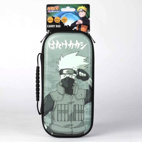 Funda Konix Switch Naruto Kakashi Compatible Con Switch Y Version Lite Red Almacenaje 8 Cartuchos Kx-bp-nar-kksh